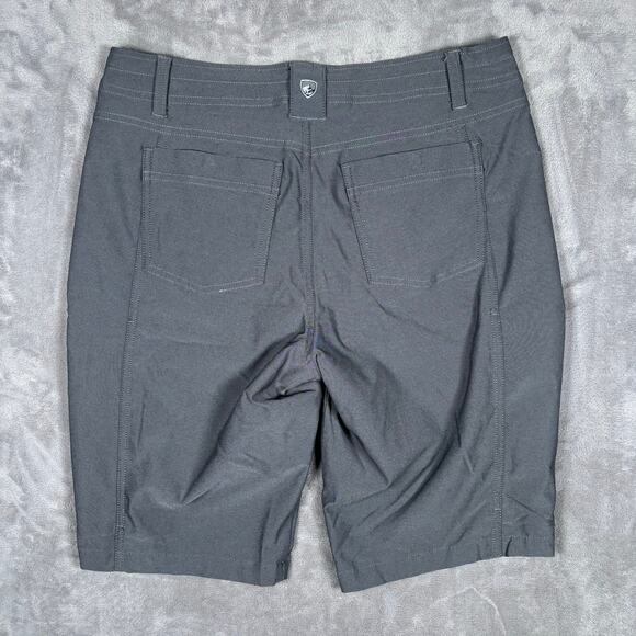Kuhl Women’s Horizn Bermuda Shorts Gray Size 8 Style 6355 Quick Dry Stretch - Picture 5 of 9